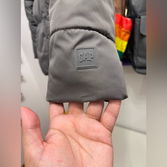 Gap Boy size Small (6-7) color new shadow kids puffer jacket - Picture 4 of 12